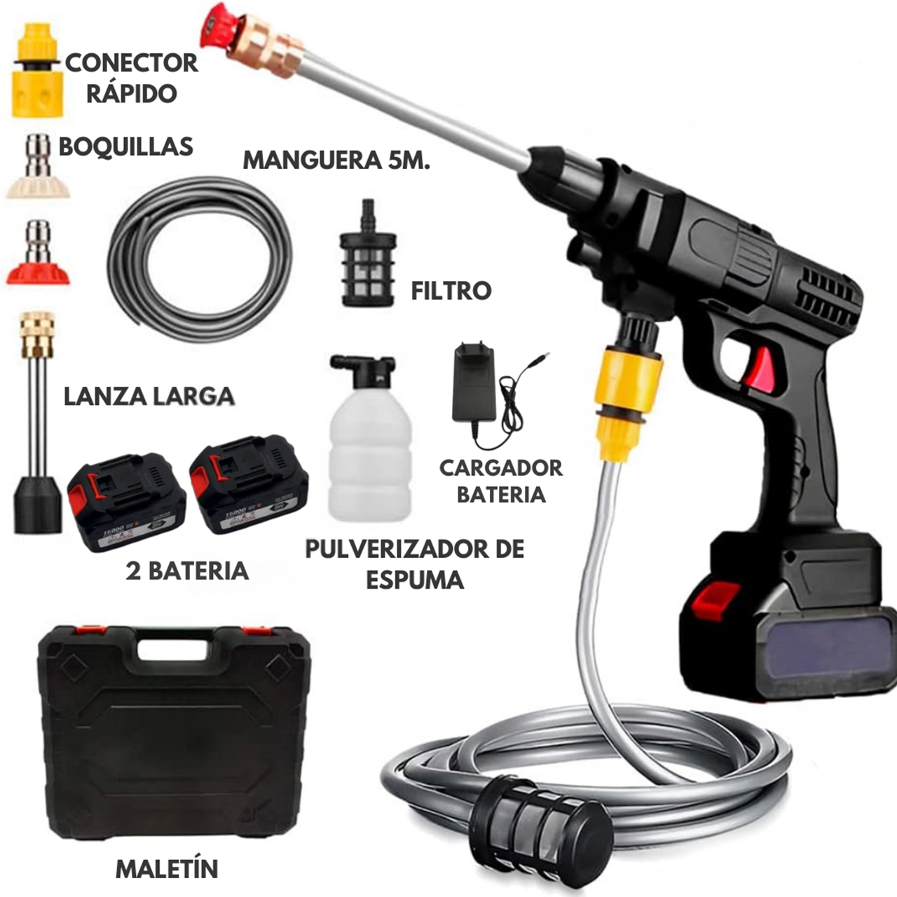 TurboClean™ - Pistola de Agua Alta Presión