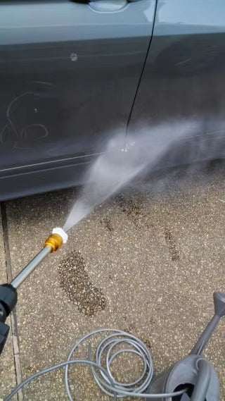 Limpieza exterior con hidrolimpiadora inalámbrica